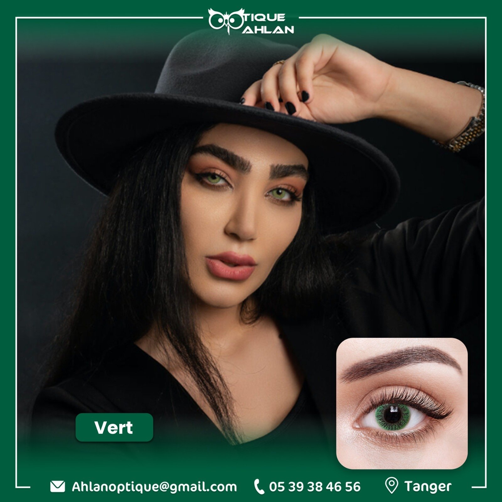 Lentilles couleurs Tanger